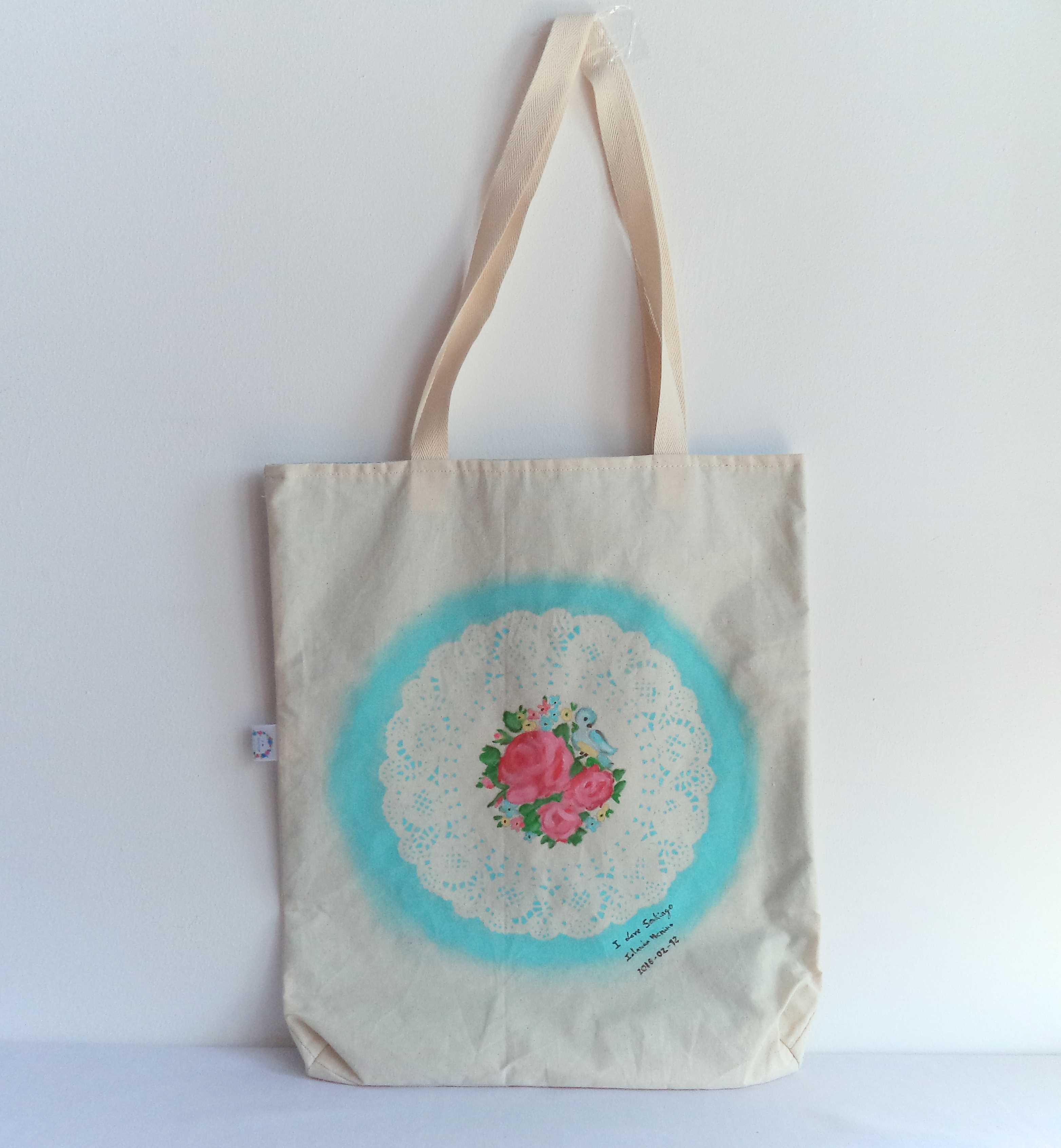 Hand-Painted Tote Bags - :Iolanda :Menino.